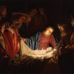 Painting: 'Adoration of the Shepherds' by Gerard van Honthorst, 1622