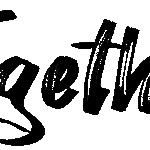 Graphic of the word 'Together'